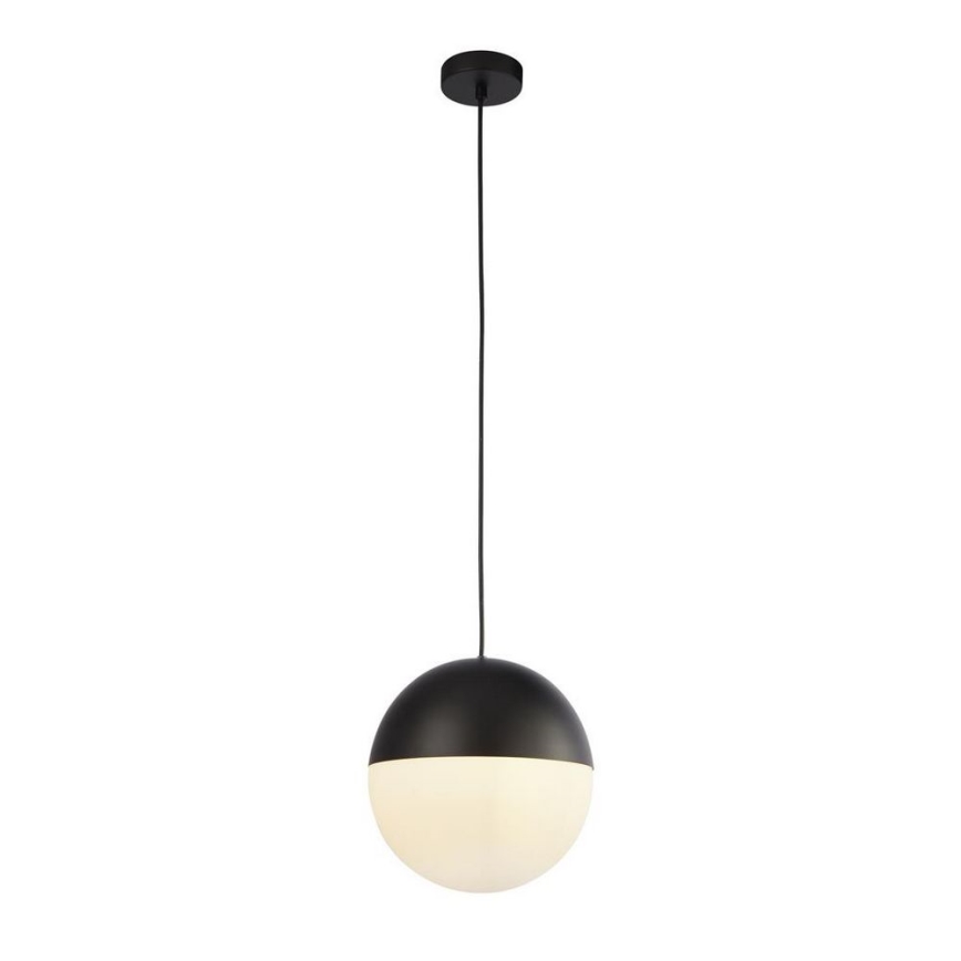 Searchlight - Ljuskrona med upphängningsrem ENDOR 1xE27/40W/230V svart