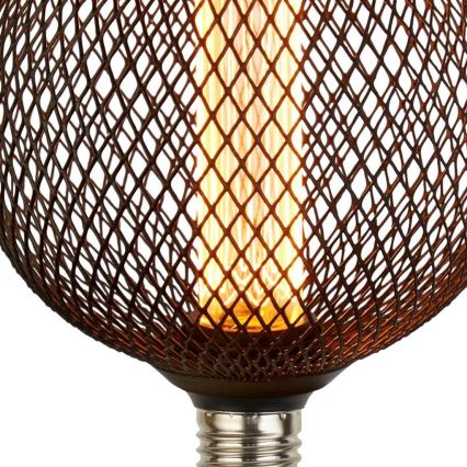 Searchlight  - LED-dimbar dekorativ lampa WIRE MESH E27/4,5W/230V 2700K