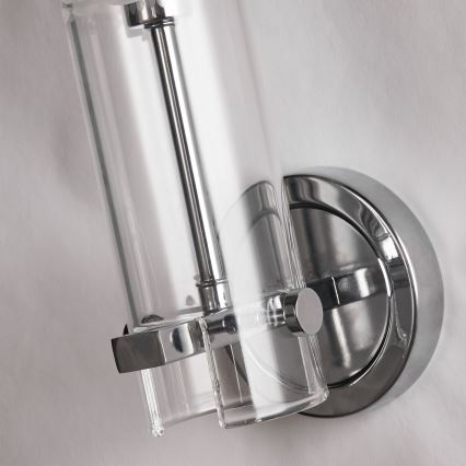 Searchlight - Vägglampa för badrum SCOPE 1xG9/7W/230V IP44 skinande krom