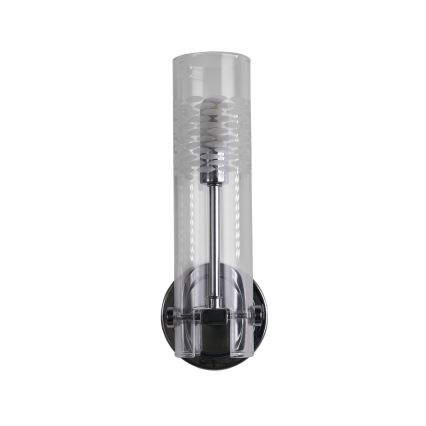 Searchlight - Vägglampa för badrum SCOPE 1xG9/7W/230V IP44 skinande krom