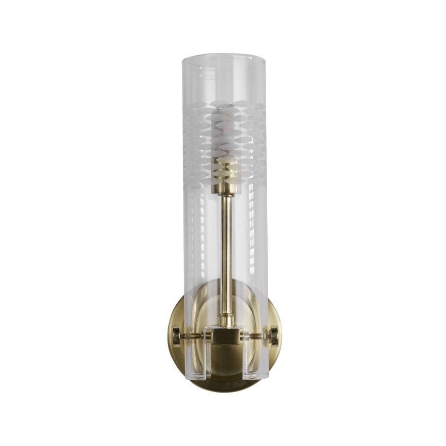 Searchlight - Vägglampa för badrum SCOPE 1xG9/7W/230V IP44 mässing