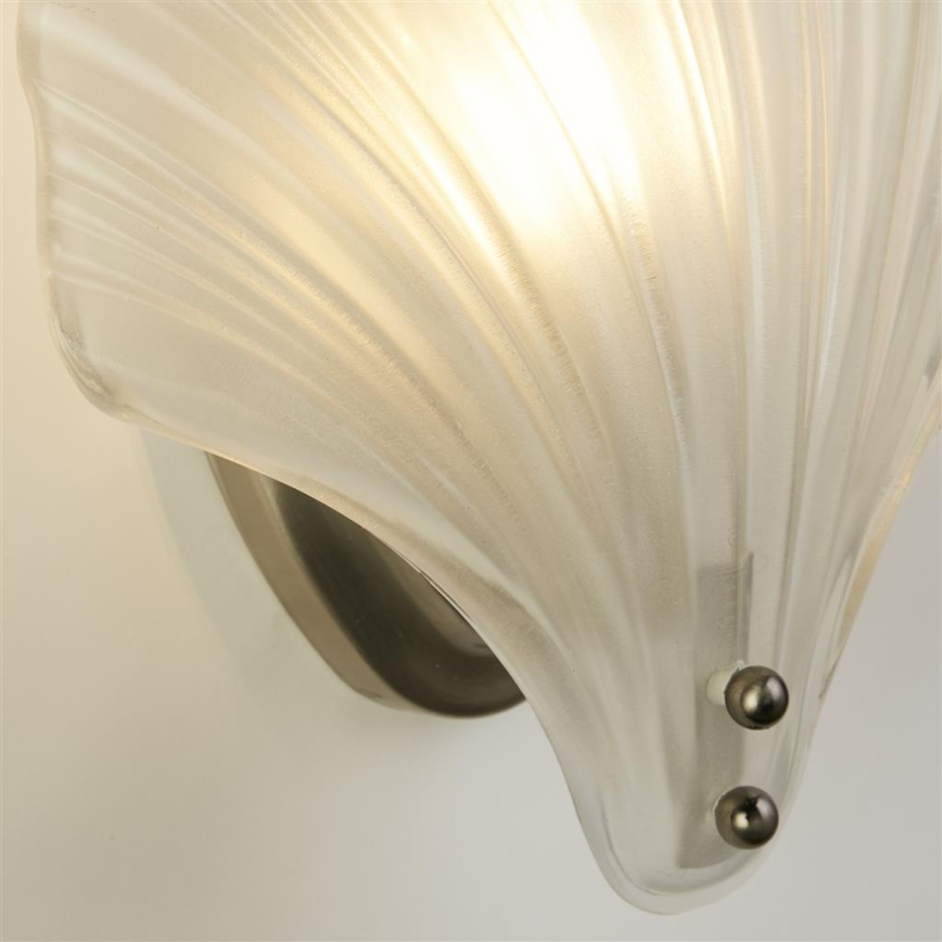 Searchlight - Vägglampa SHELL 1xG9/7W/230V vit