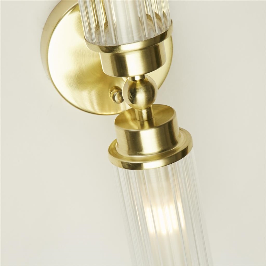 Searchlight - Vägglampa IMPERIAL 2xG9/33W/230V mässing