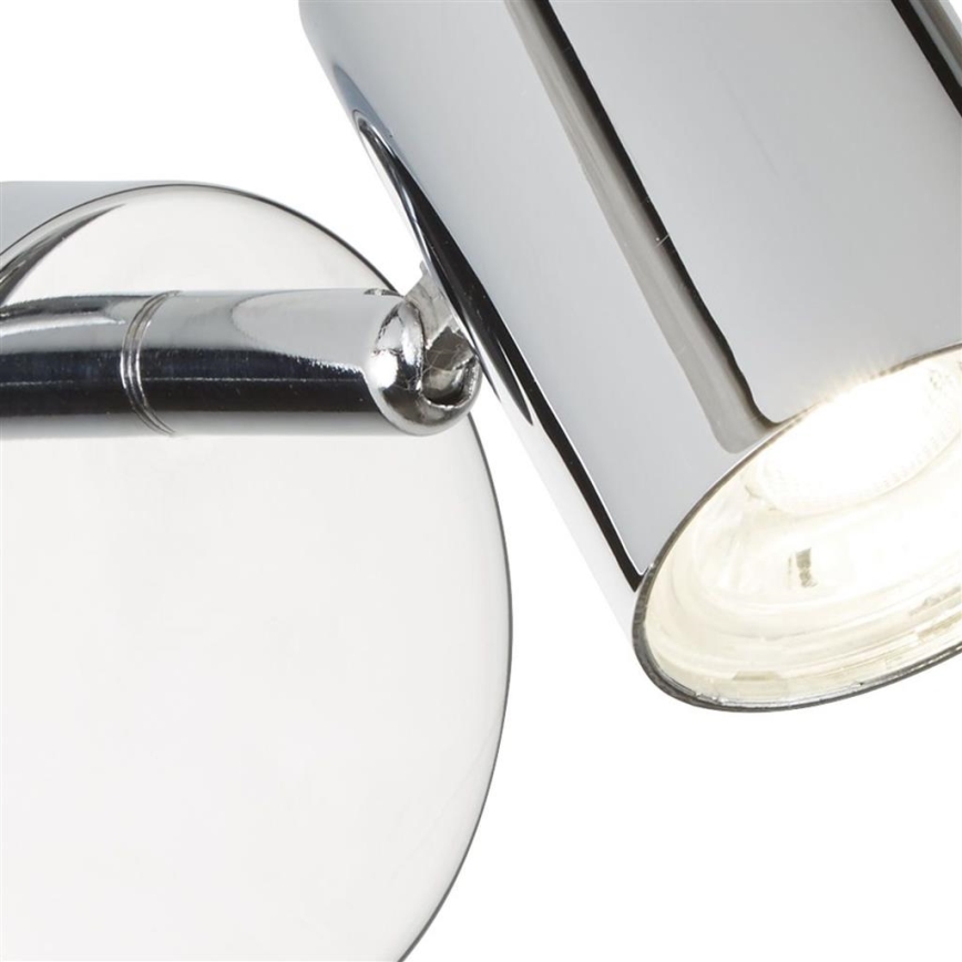 Searchlight - LED väggspotlight ROLLO 1xLED/4W/230V skinande krom