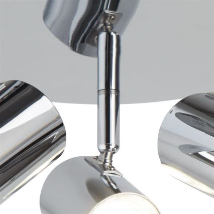 Searchlight - LED spotlight ROLLO 3xLED/4W/230V skinande krom