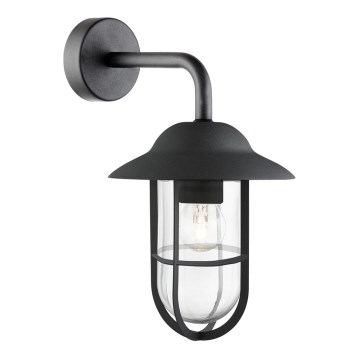 Searchlight 3291BK - Utomhus Väggbelysning  TORONTO 1xE27/40W/230V IP44