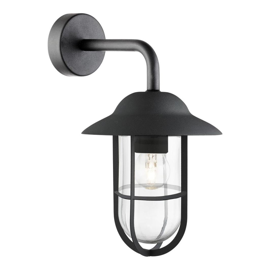 Searchlight 3291BK - Utomhus Väggbelysning  TORONTO 1xE27/40W/230V IP44