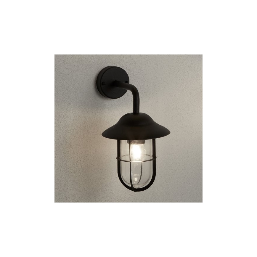 Searchlight 3291BK - Utomhus Väggbelysning  TORONTO 1xE27/40W/230V IP44