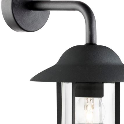 Searchlight 3291BK - Utomhus Väggbelysning  TORONTO 1xE27/40W/230V IP44