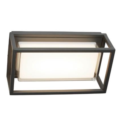 Searchlight 3831GY - LED Utomhus Väggbelysning OHIO 1xLED/12W/230V IP44