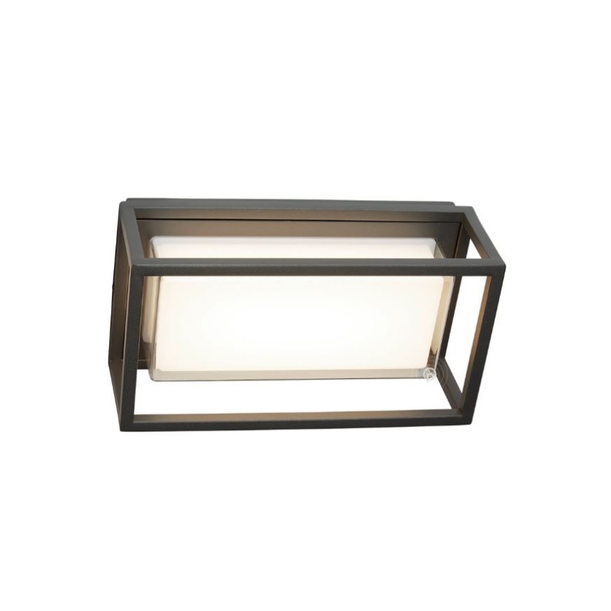 Searchlight 3831GY - LED Utomhus Väggbelysning OHIO 1xLED/12W/230V IP44