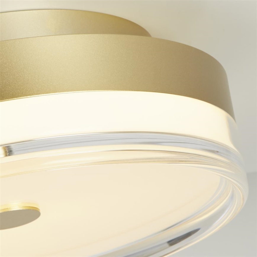 Searchlight - LED taklampa CYPRUS LED/21W/230V Ø 30 cm, guld