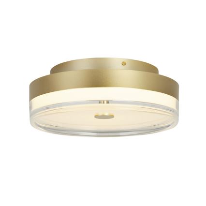 Searchlight - LED-taklampa CYPRUS LED/29W/230V Ø 40 cm guldfärgad