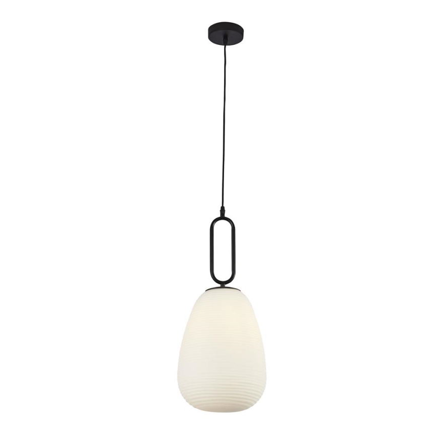 Searchlight - Ljuskrona med upphängningsrem ELIXIR 1xE27/60W/230V vit