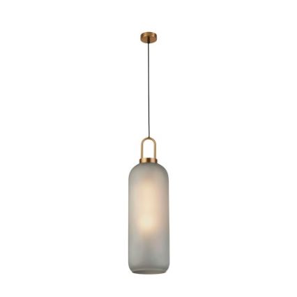 Searchlight - Ljuskrona med upphängningsrem PIPETTE 1xE27/60W/230V matt
