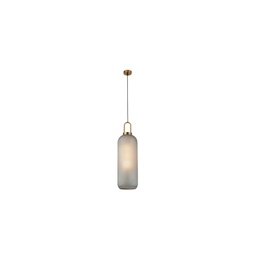 Searchlight - Ljuskrona med upphängningsrem PIPETTE 1xE27/60W/230V matt