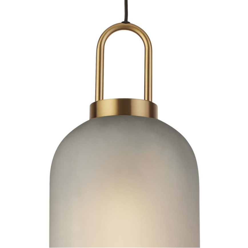 Searchlight - Ljuskrona med upphängningsrem PIPETTE 1xE27/60W/230V matt