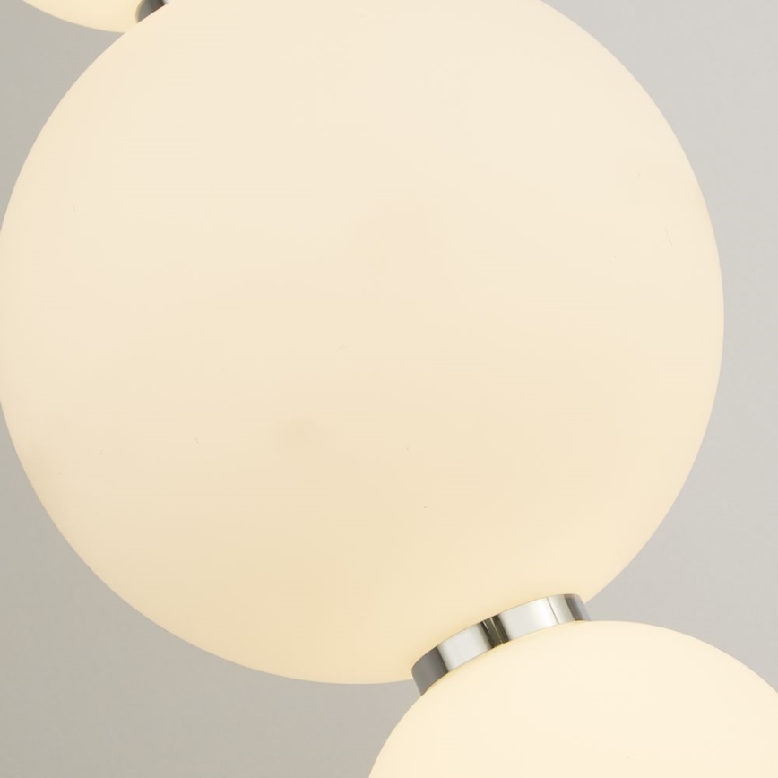 Searchlight-LED Ljuskrona med upphängning SNOWBALL LED/18W/230V