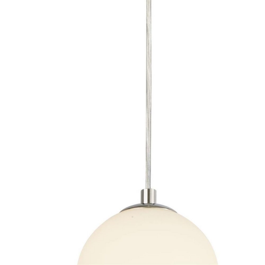 Searchlight-LED Ljuskrona med upphängning SNOWBALL LED/18W/230V