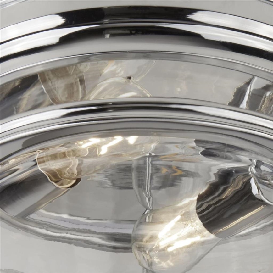 Searchlight - Taklampa EDINBURGH I 2xE27/40W/230V skinande krom