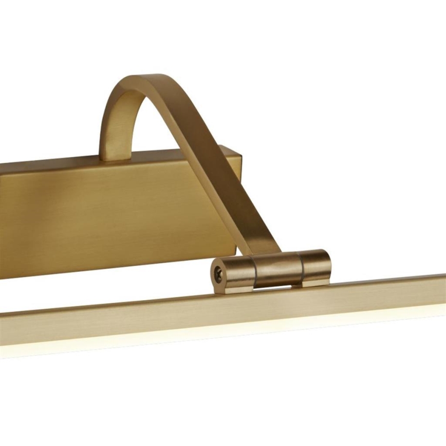 Searchlight 5551-51SB - LED-bildlampa LED/12W/230V guld