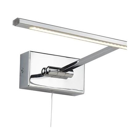 Searchlight - LED tavelbelysning LED/7,7W/230V skinande krom