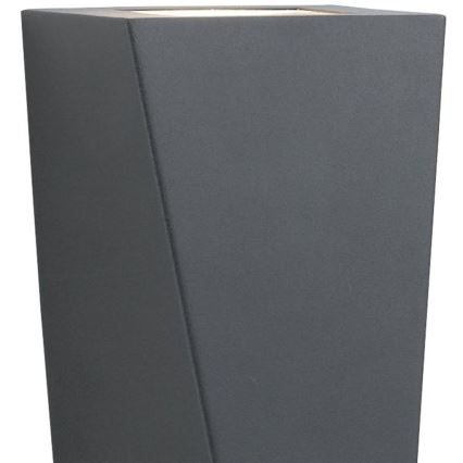 Searchlight - Vägglampa för utomhusbruk OUT 2xGU10/3W/230V IP44 svart