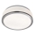 Searchlight 7039-28SS - Badrumsbelysning tak DISC 2xE27/60W/230V IP44