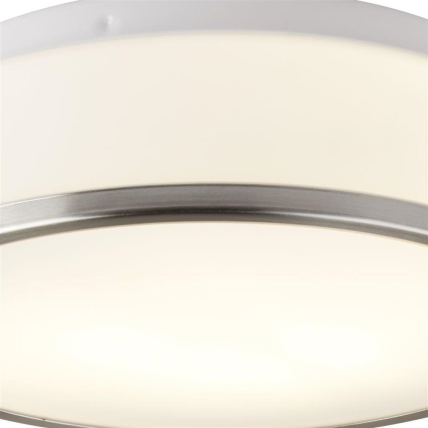 Searchlight 7039-28SS - Badrumsbelysning tak DISC 2xE27/60W/230V IP44