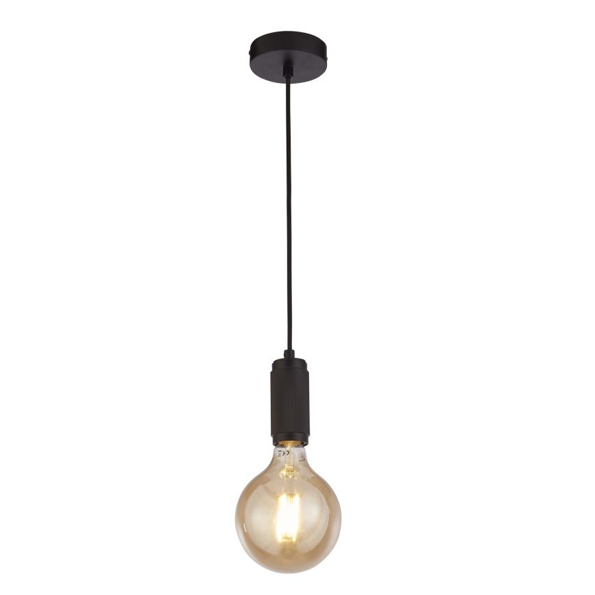 Searchlight - Takpendel SUSPENSION 1xE27/60W/230V svart