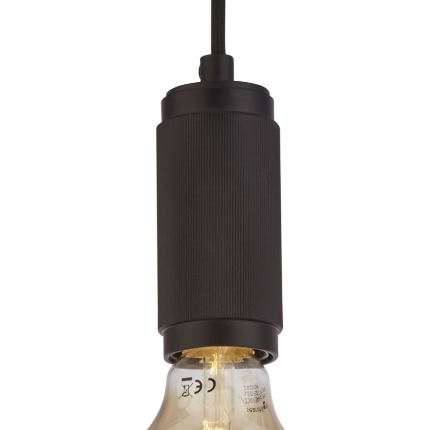 Searchlight - Takpendel SUSPENSION 1xE27/60W/230V svart