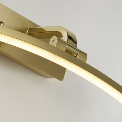Searchlight - LED tavelbelysning SANTORINI LED/8,2W/230V mässing