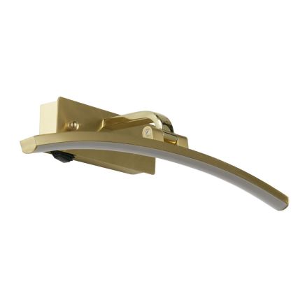 Searchlight - LED tavelbelysning SANTORINI LED/8,2W/230V mässing