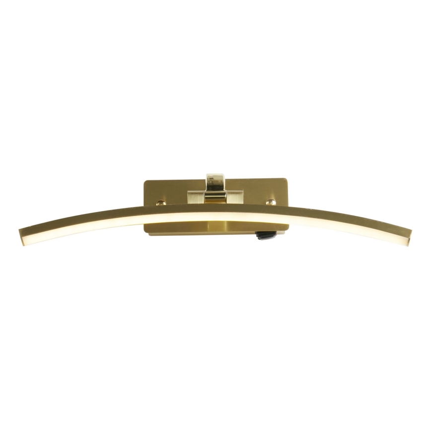 Searchlight - LED tavelbelysning SANTORINI LED/8,2W/230V mässing