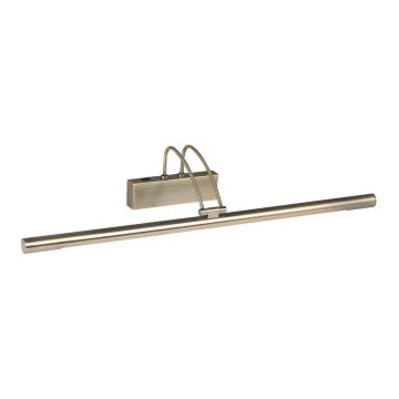 Searchlight 8343AB - LED-bildlampa LED/14W/230V mässing