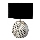 Searchlight - Bordslampa 1xE14/10W/230V svart
