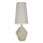 Searchlight - Bordslampa APEX 1xE27/60W/230V vit/grå