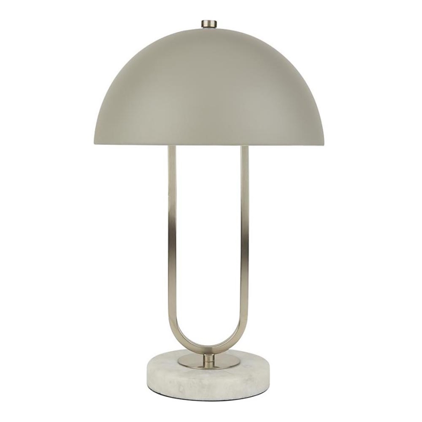 Searchlight - Bordslampa DOME 1xG9/7W/230V silver