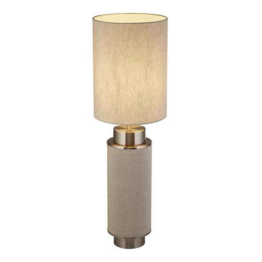 Searchlight - Bordslampa FLASK 1xE27/60W/230V beige