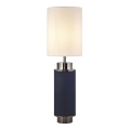Searchlight - Bordslampa FLASK 1xE27/60W/230V blå