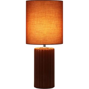 Searchlight - Bordslampa GROOVE 1xE14/60W/230V bordeaux