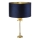 Searchlight - Bordslampa PALM 1xE27/10W/230V blå/guld