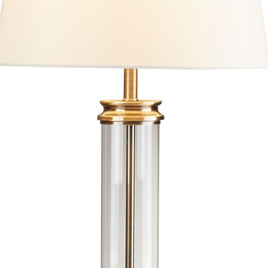 Searchlight - Bordslampa PEDESTAL 1xE27/60W/230V