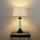 Searchlight - Bordslampa PEDESTAL 1xE27/60W/230V svart