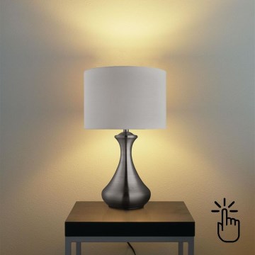 Searchlight - Dimbar touch bordslampa TOUCH 1xE14/40W/230V