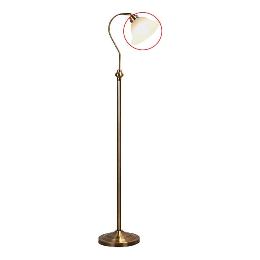 Searchlight - Ersättningsglas för golvlampa STAB E27