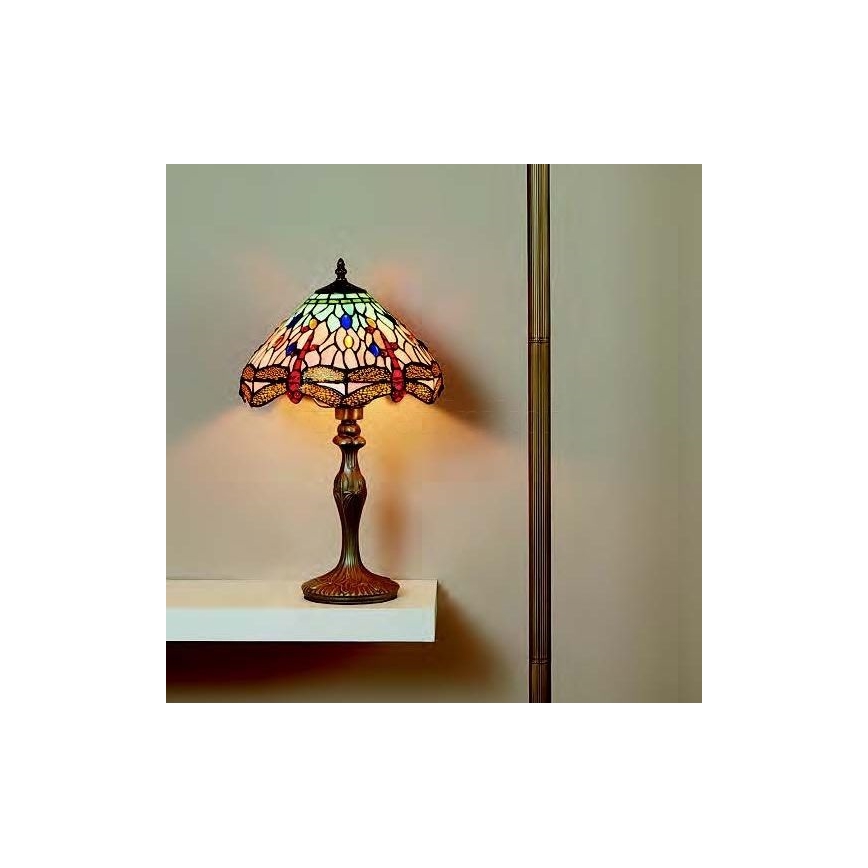 Searchlight - Bordslampa TROLLSLÄNDA 1xE27/60W/230V