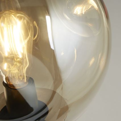 Searchlight - Golvlampa PUNCH 1xE27/10W/230V svart