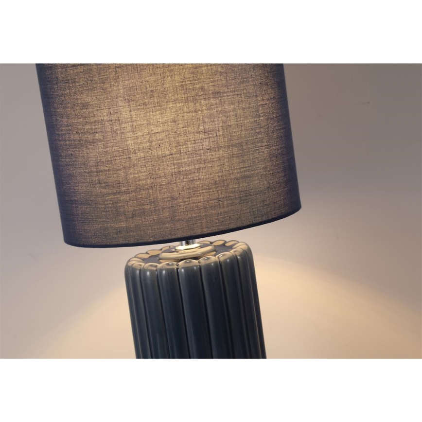 Searchlight - Bordslampa GROOVE 1xE14/60W/230V blå