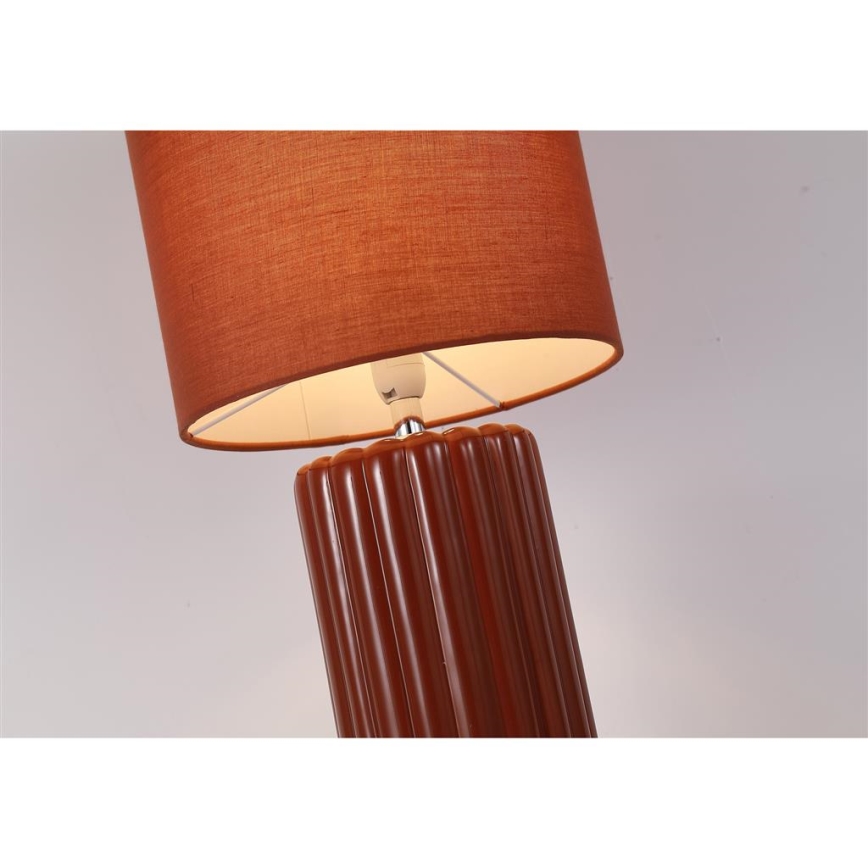 Searchlight - Bordslampa GROOVE 1xE14/60W/230V bordeaux